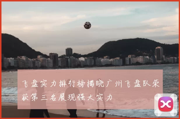 飞盘实力排行榜揭晓广州飞盘队荣获第三名展现强大实力
